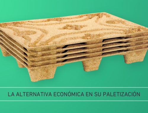 Palet de madera prensada
